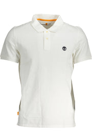 POLO EM ALGODÃO TIMBERLAND HOMEM BRANCO