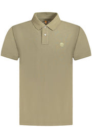 POLO EM ALGODÃO TIMBERLAND HOMEM CASTANHO