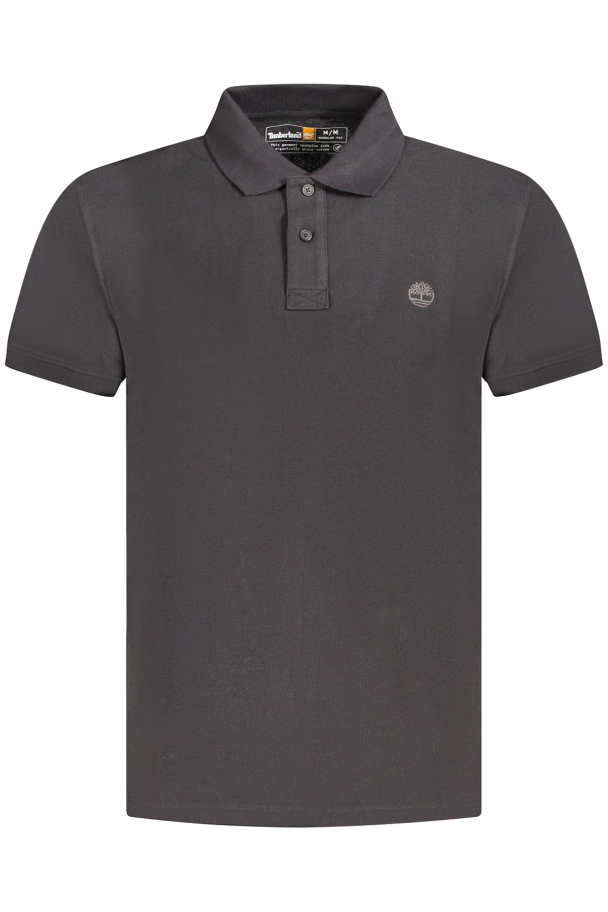 POLO EM ALGODÃO TIMBERLAND HOMEM PRETO
