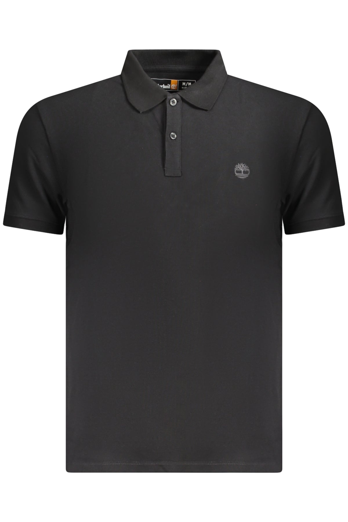 POLO EM ALGODÃO TIMBERLAND HOMEM PRETO