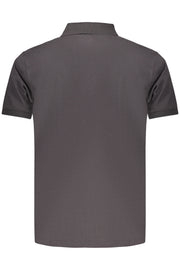 POLO EM ALGODÃO TIMBERLAND HOMEM PRETO