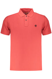 POLO EM ALGODÃO TIMBERLAND HOMEM VERMELHO