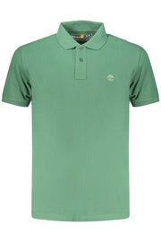 POLO EM ALGODÃO TIMBERLAND HOMEM VERDE