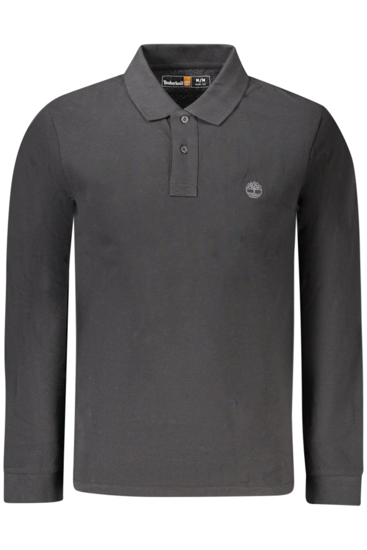 POLO EM ALGODÃO TIMBERLAND HOMEM PRETO