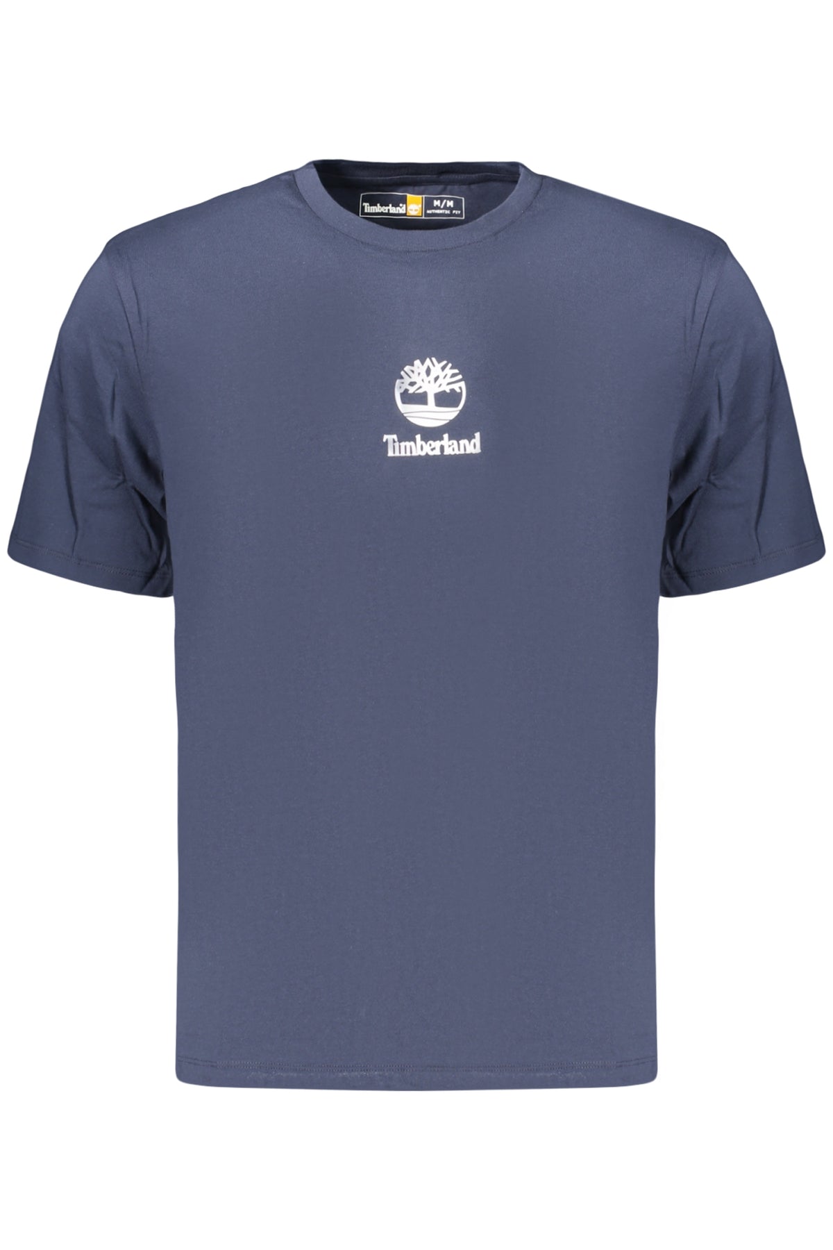 T-SHIRT EM ALGODÃO TIMBERLAND HOMEM AZUL