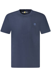 T-SHIRT EM ALGODÃO TIMBERLAND HOMEM AZUL
