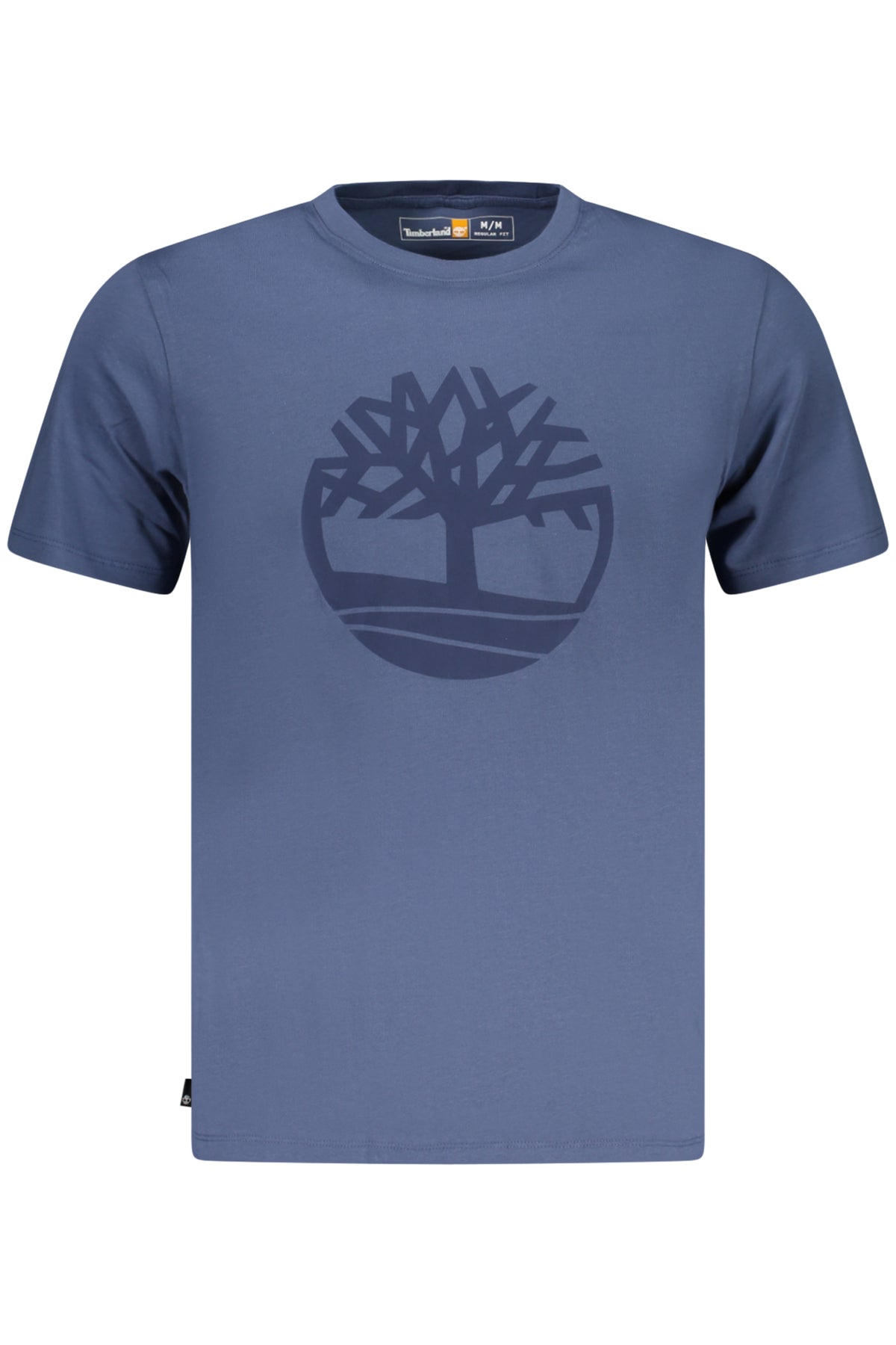 T-SHIRT EM ALGODÃO TIMBERLAND HOMEM AZUL