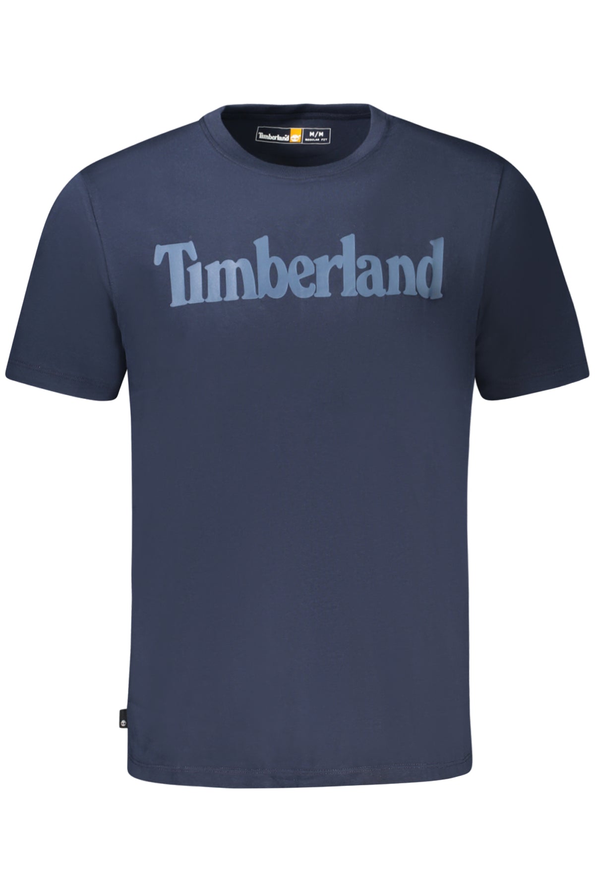 T-SHIRT EM ALGODÃO TIMBERLAND HOMEM AZUL