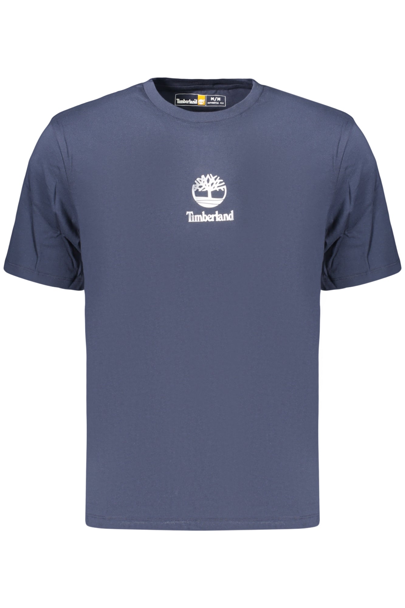 T-SHIRT EM ALGODÃO TIMBERLAND HOMEM AZUL