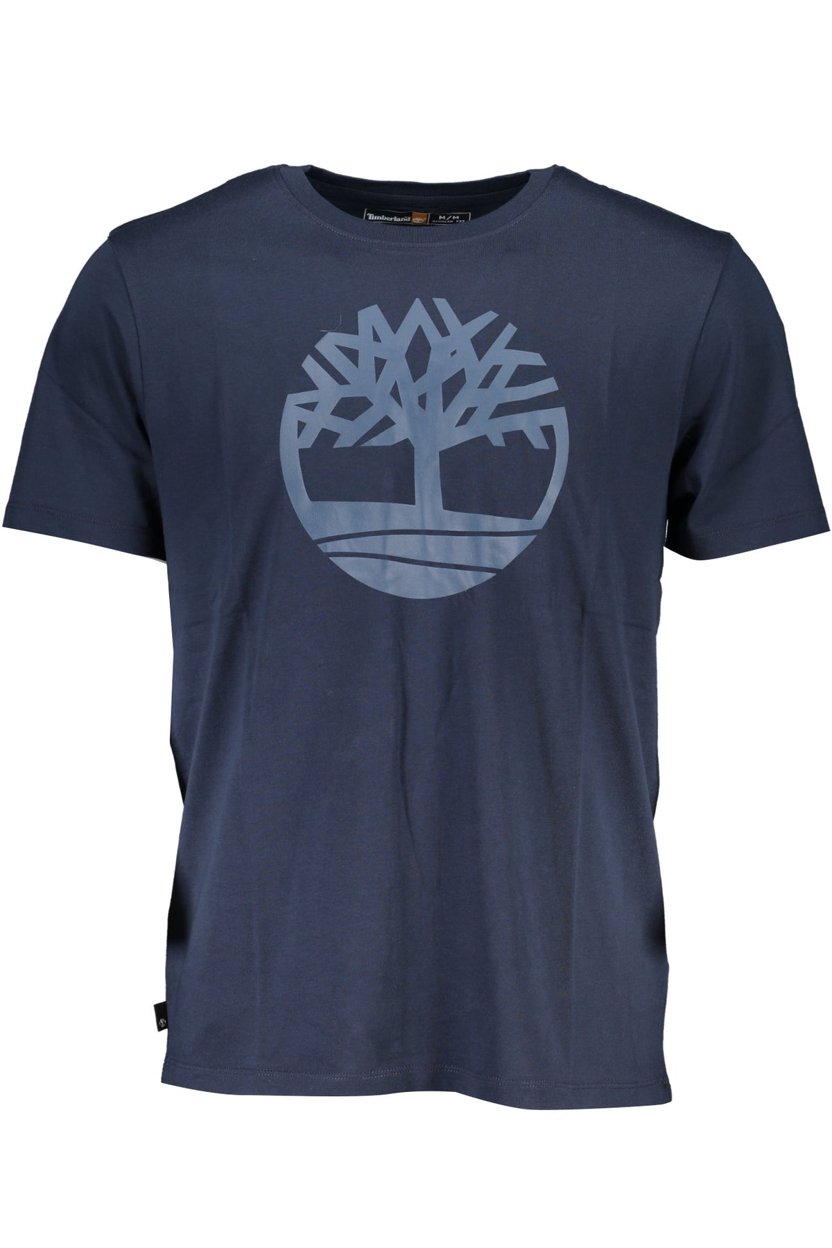 T-SHIRT EM ALGODÃO TIMBERLAND HOMEM AZUL