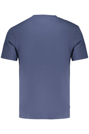 T-SHIRT EM ALGODÃO TIMBERLAND HOMEM AZUL
