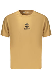 T-SHIRT EM ALGODÃO TIMBERLAND HOMEM CASTANHA