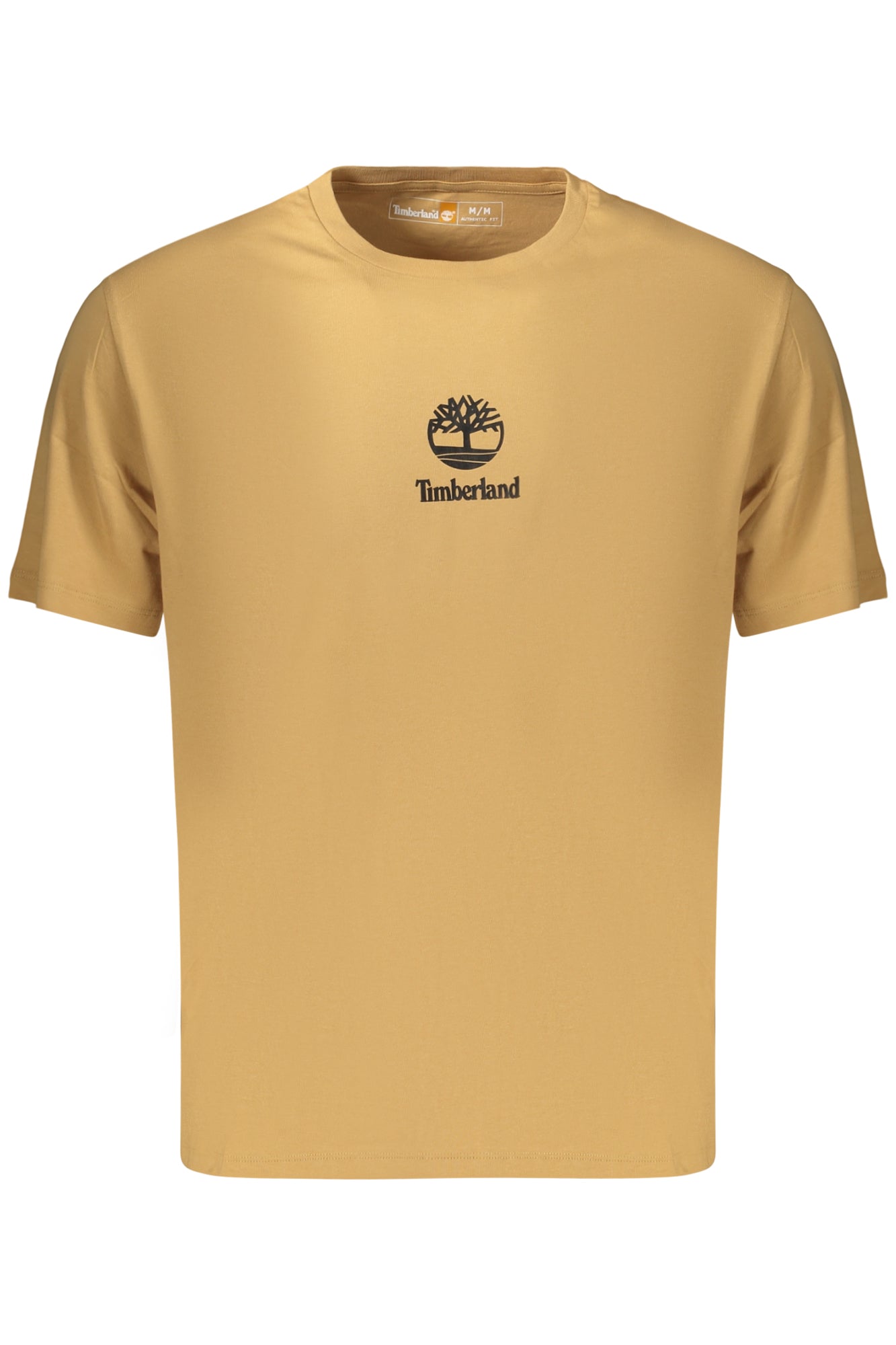 T-SHIRT EM ALGODÃO TIMBERLAND HOMEM CASTANHA