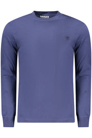 T-SHIRT EM ALGODÃO TIMBERLAND HOMEM AZUL