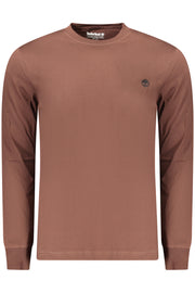T-SHIRT EM ALGODÃO TIMBERLAND HOMEM CASTANHA