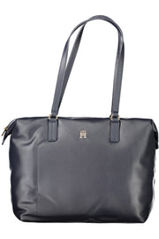 TOMMY HILFIGER WOMEN'S BLUE SHOULDER BAG