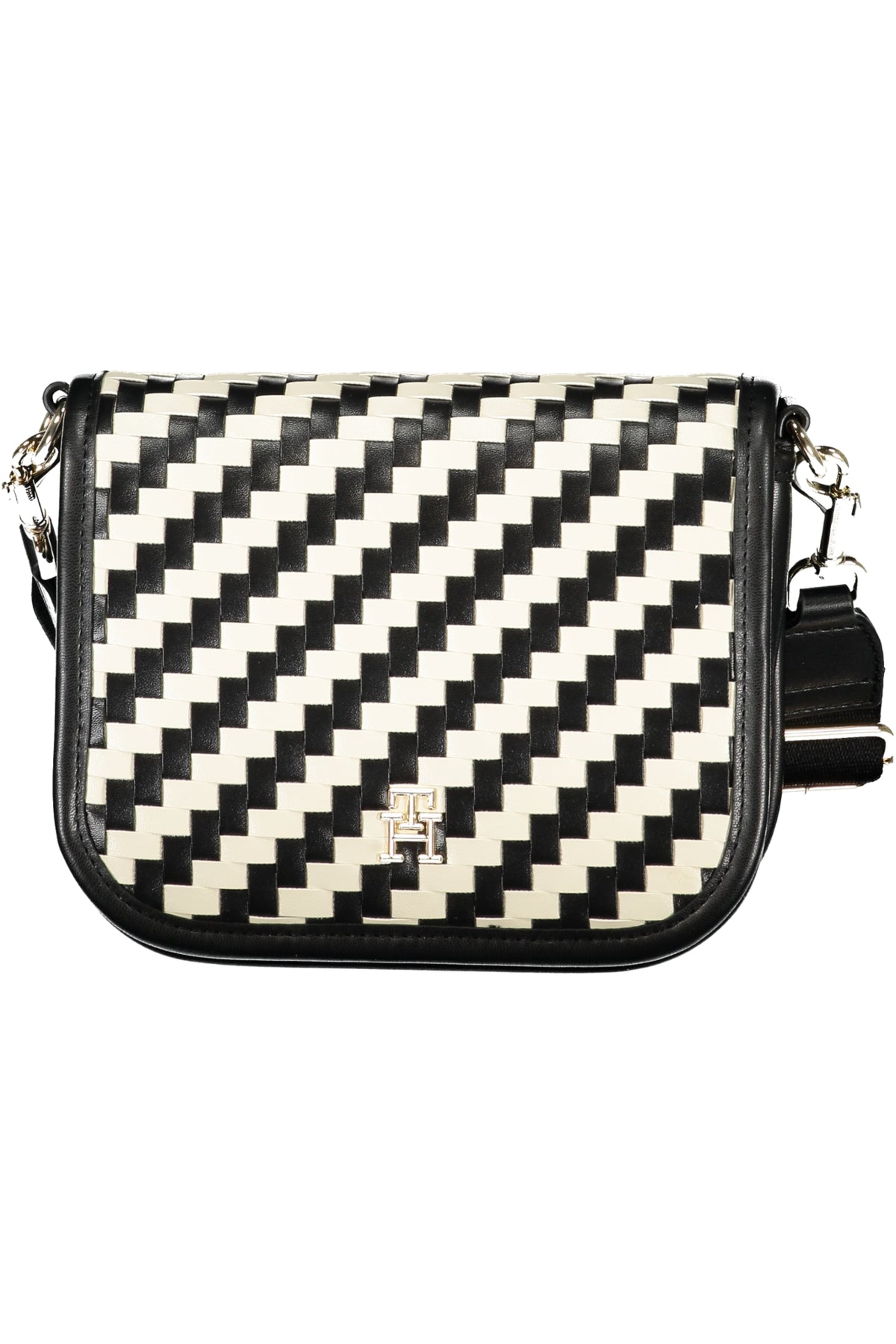 TOMMY HILFIGER BLACK WOMEN'S HANDBAG