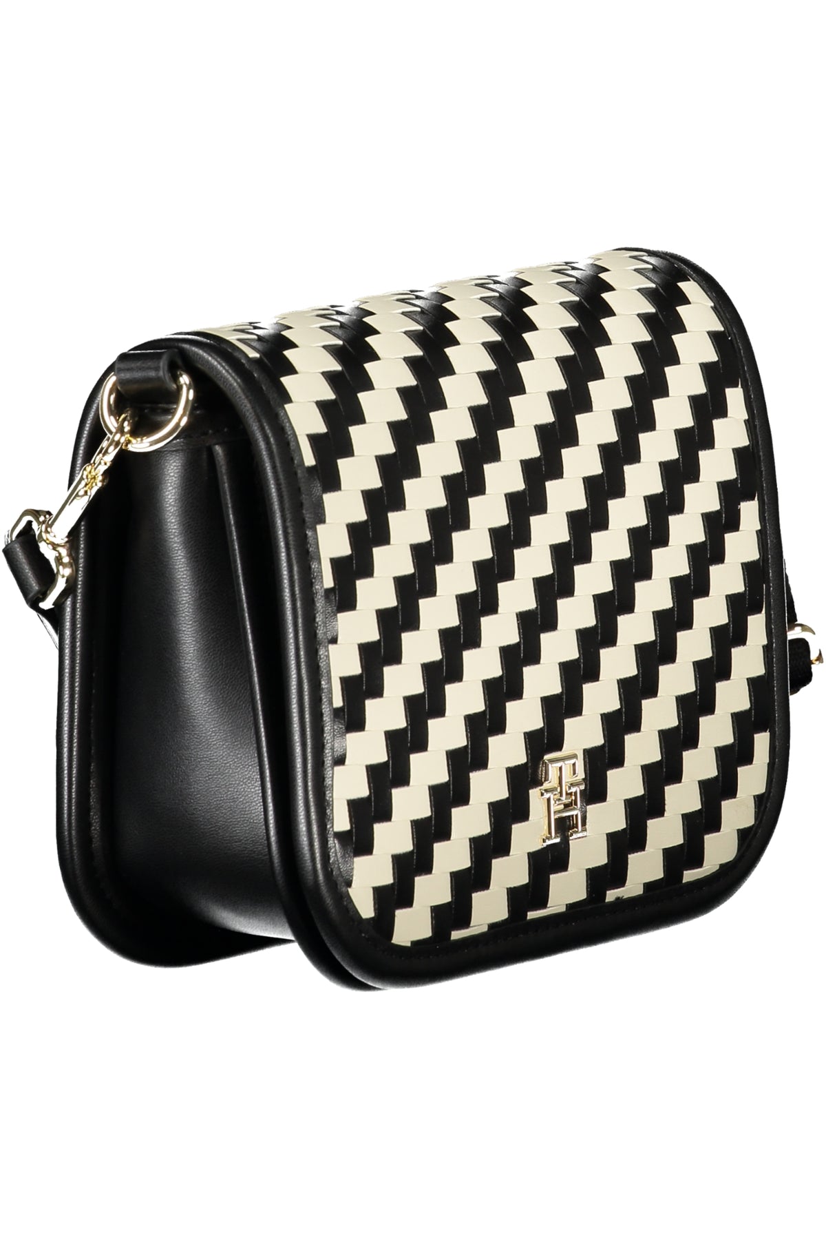 TOMMY HILFIGER BLACK WOMEN'S HANDBAG