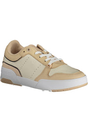 BEIGE SPORTS SHOES FOR WOMEN TOMMY HILFIGER