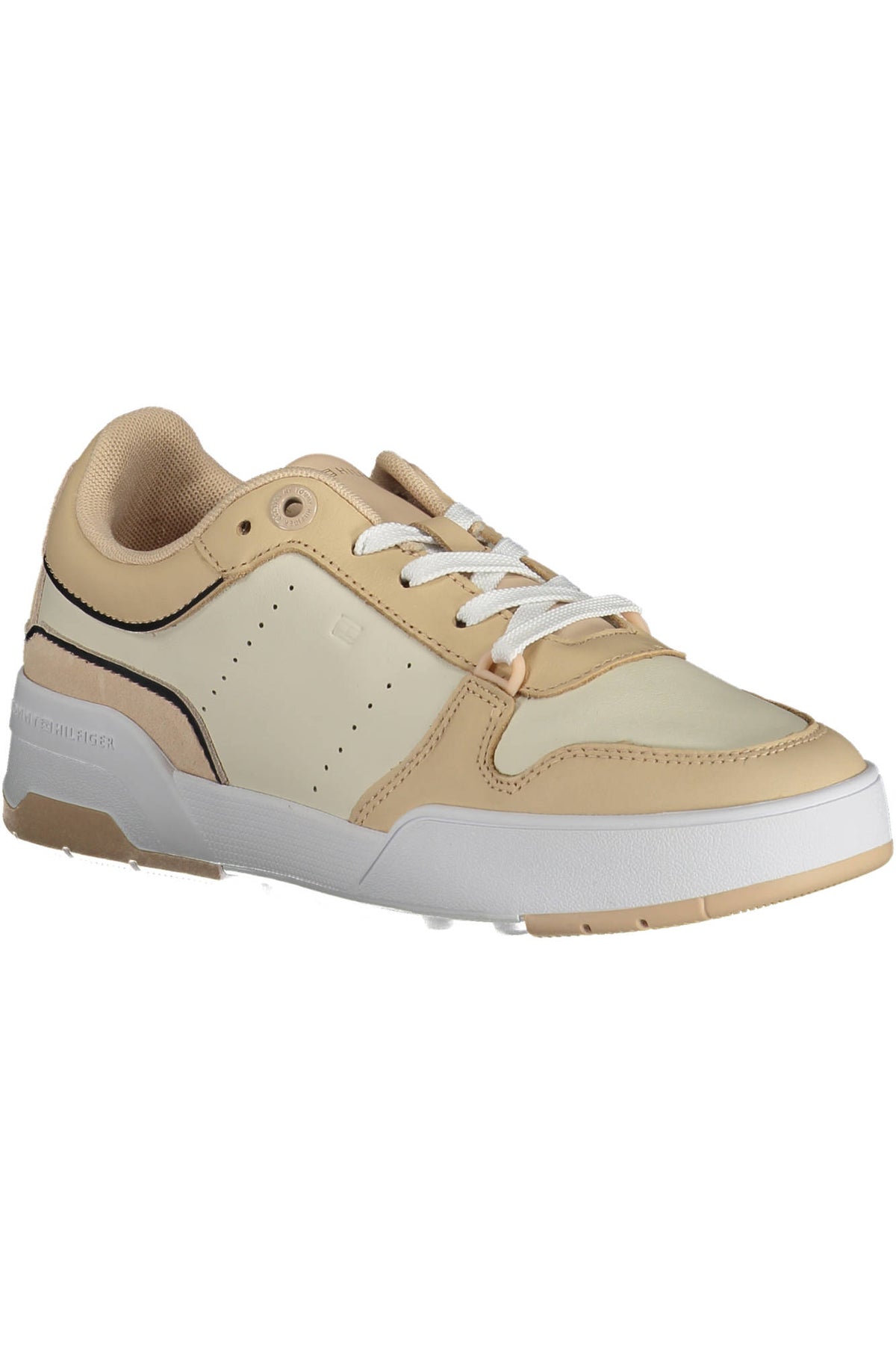 BEIGE SPORTS SHOES FOR WOMEN TOMMY HILFIGER