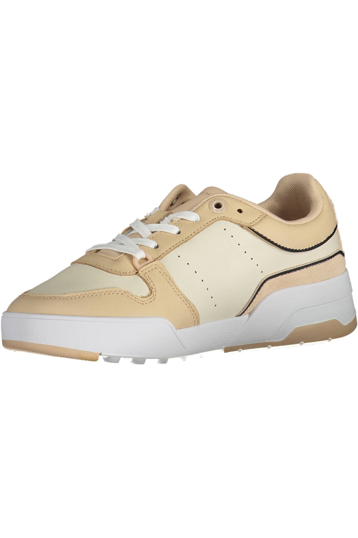 BEIGE SPORTS SHOES FOR WOMEN TOMMY HILFIGER