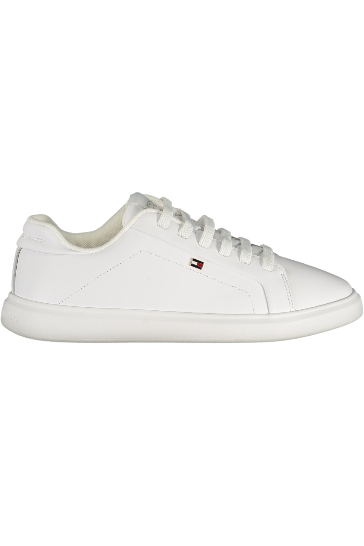 SAPATILHAS COM ATACADORES TOMMY HILFIGER MULHER BRANCAS