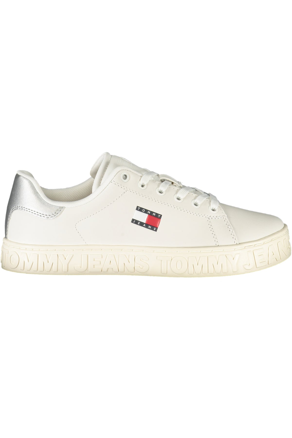 SAPATILHAS COM ATACADORES TOMMY HILFIGER MULHER BRANCAS