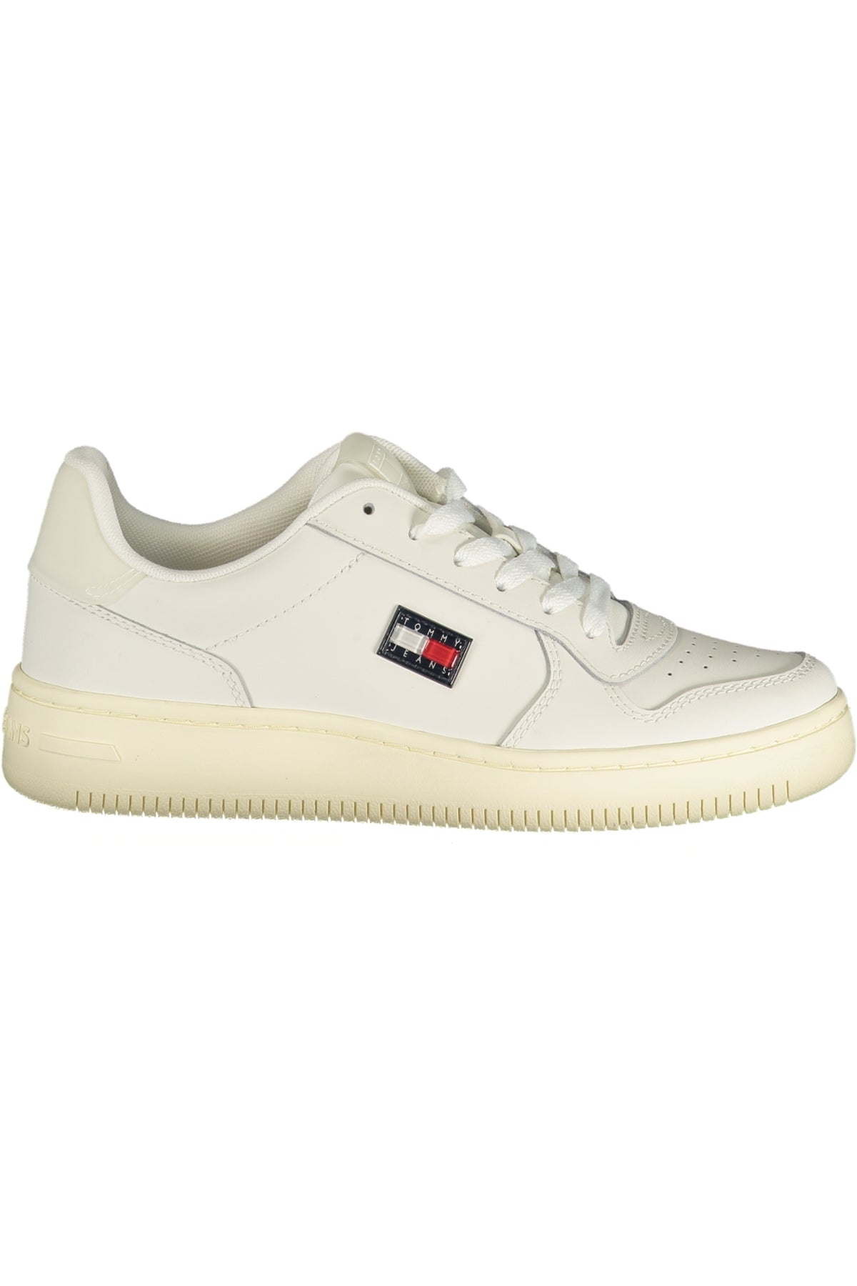 SAPATILHAS COM ATACADORES TOMMY HILFIGER MULHER BRANCAS