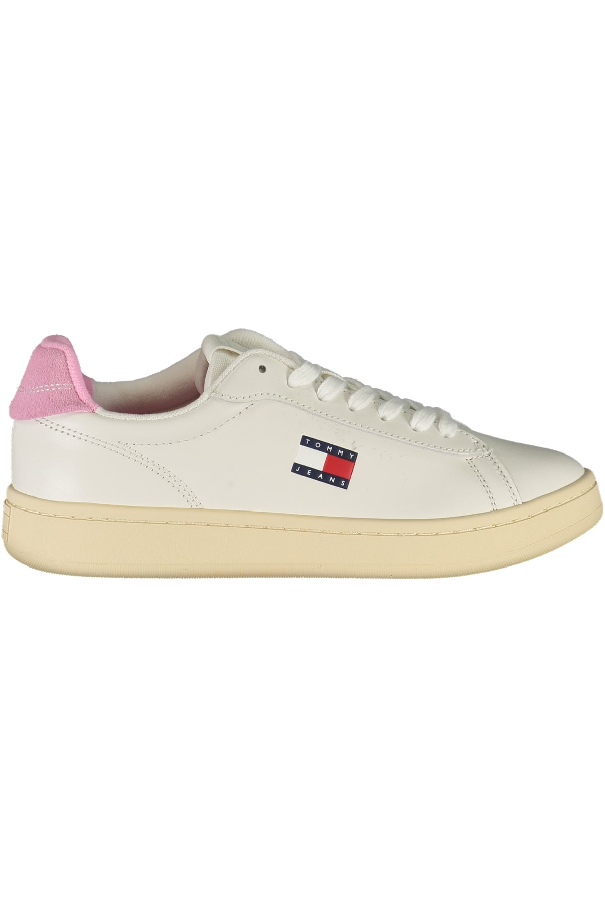 SAPATILHAS COM ATACADORES TOMMY HILFIGER MULHER BRANCAS