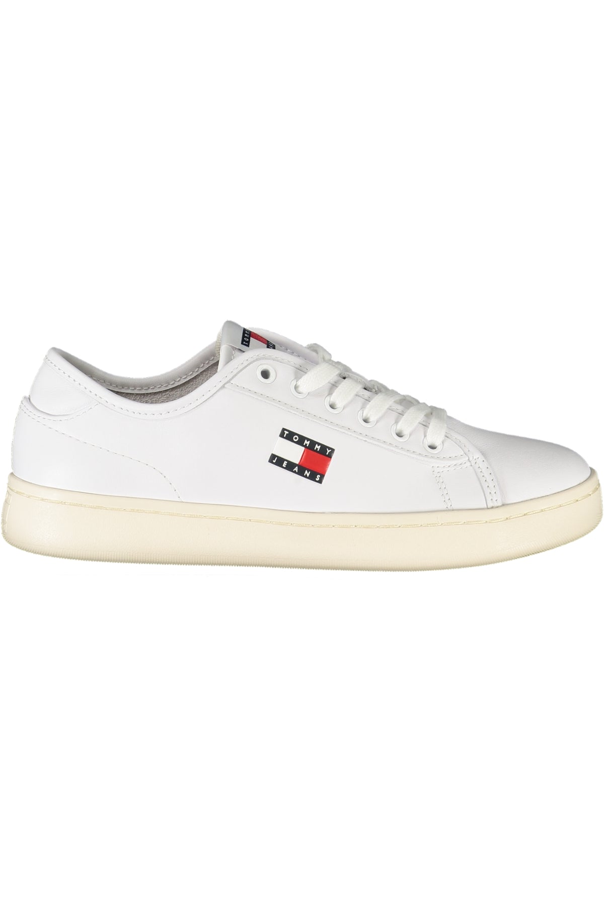 SAPATILHAS COM ATACADORES TOMMY HILFIGER MULHER BRANCAS