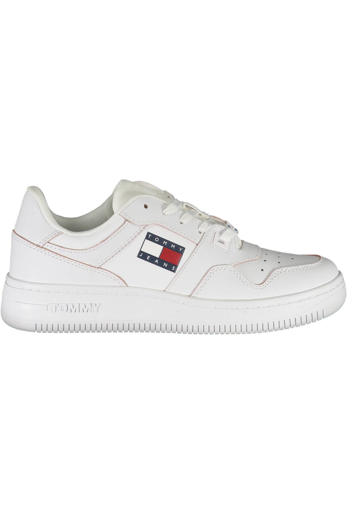 SAPATILHAS COM ATACADORES TOMMY HILFIGER MULHER BRANCAS