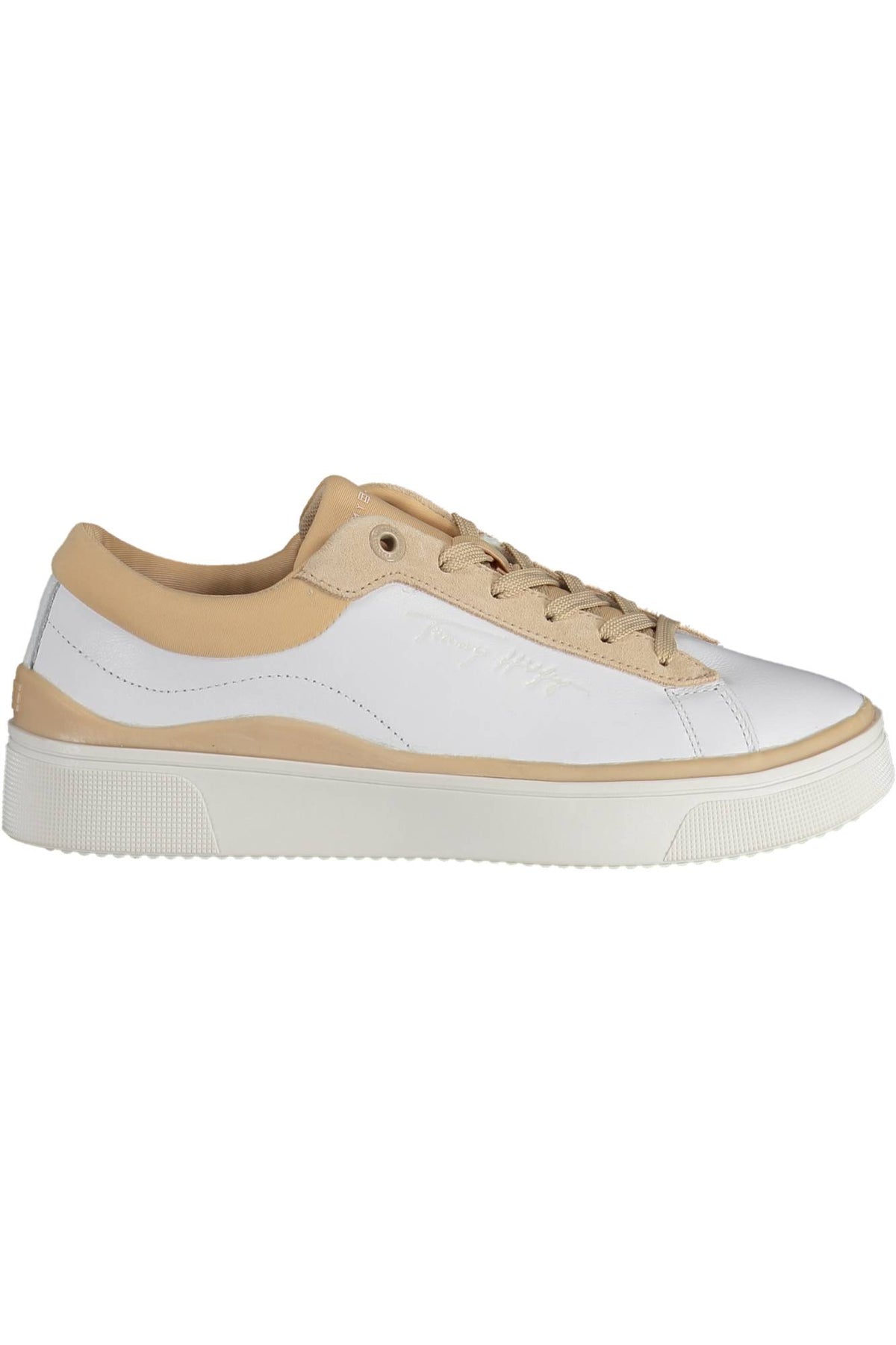 TOMMY HILFIGER WOMEN'S WHITE SPORTS SHOES
