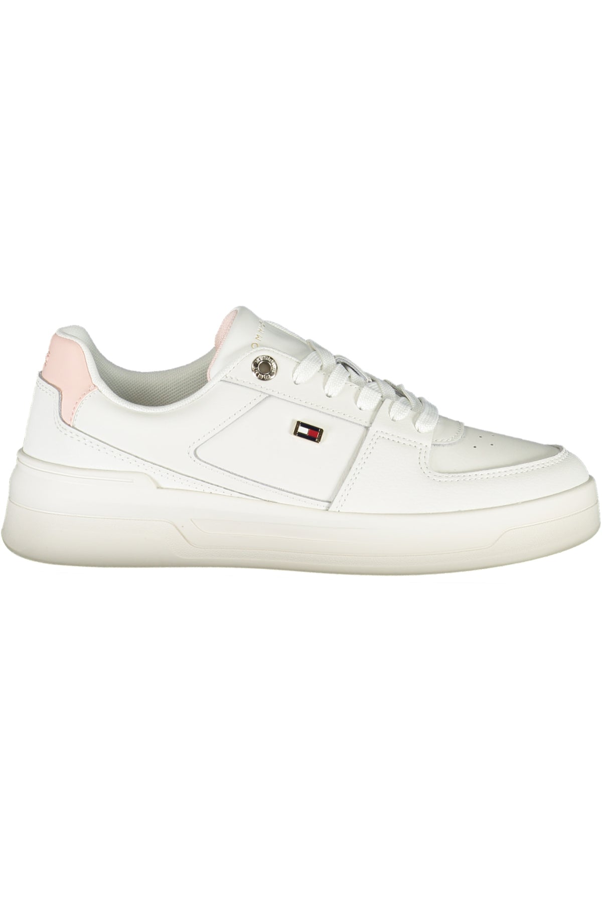 SAPATILHAS COM ATACADORES TOMMY HILFIGER MULHER BRANCAS