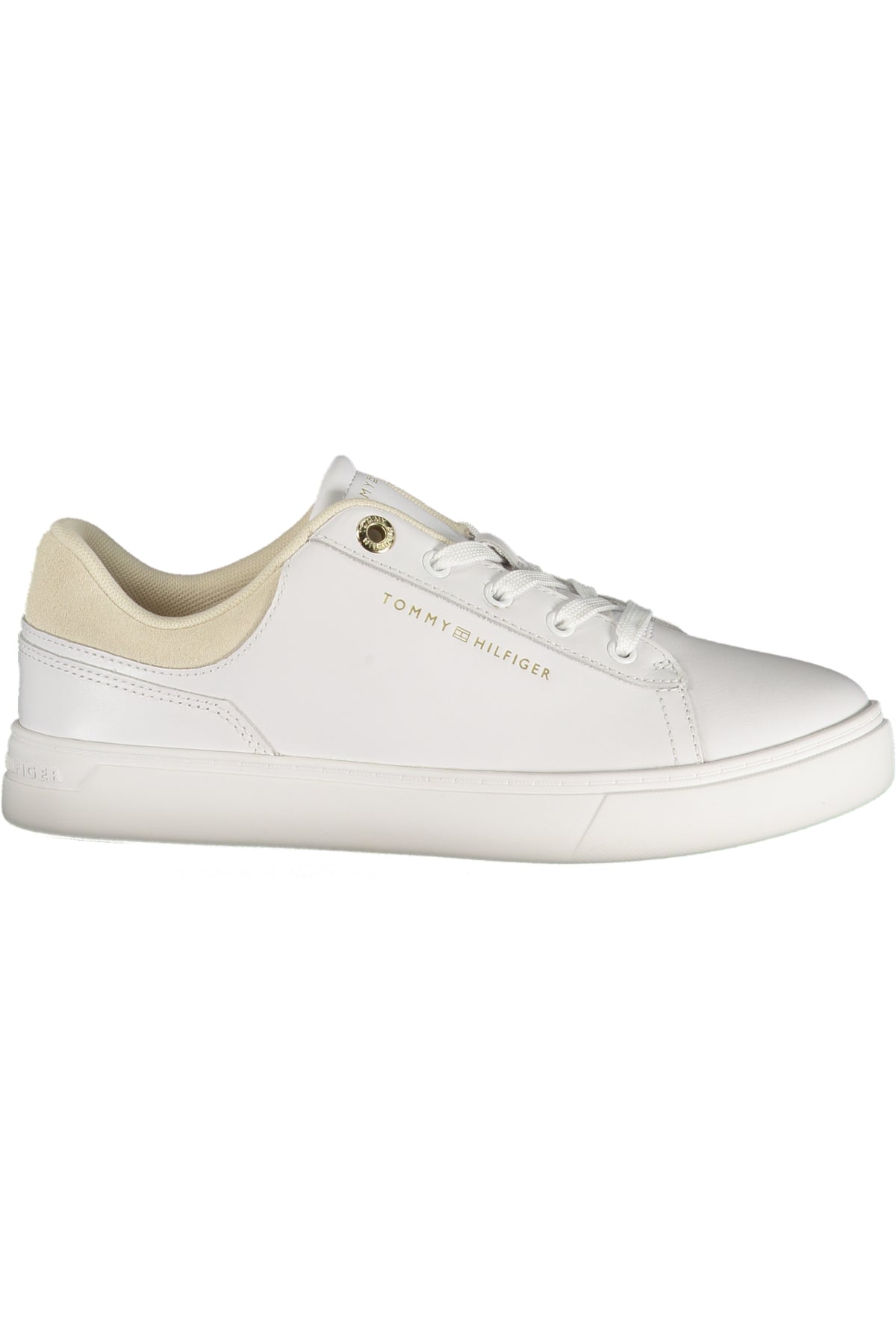 SAPATILHAS COM ATACADORES TOMMY HILFIGER MULHER BRANCAS