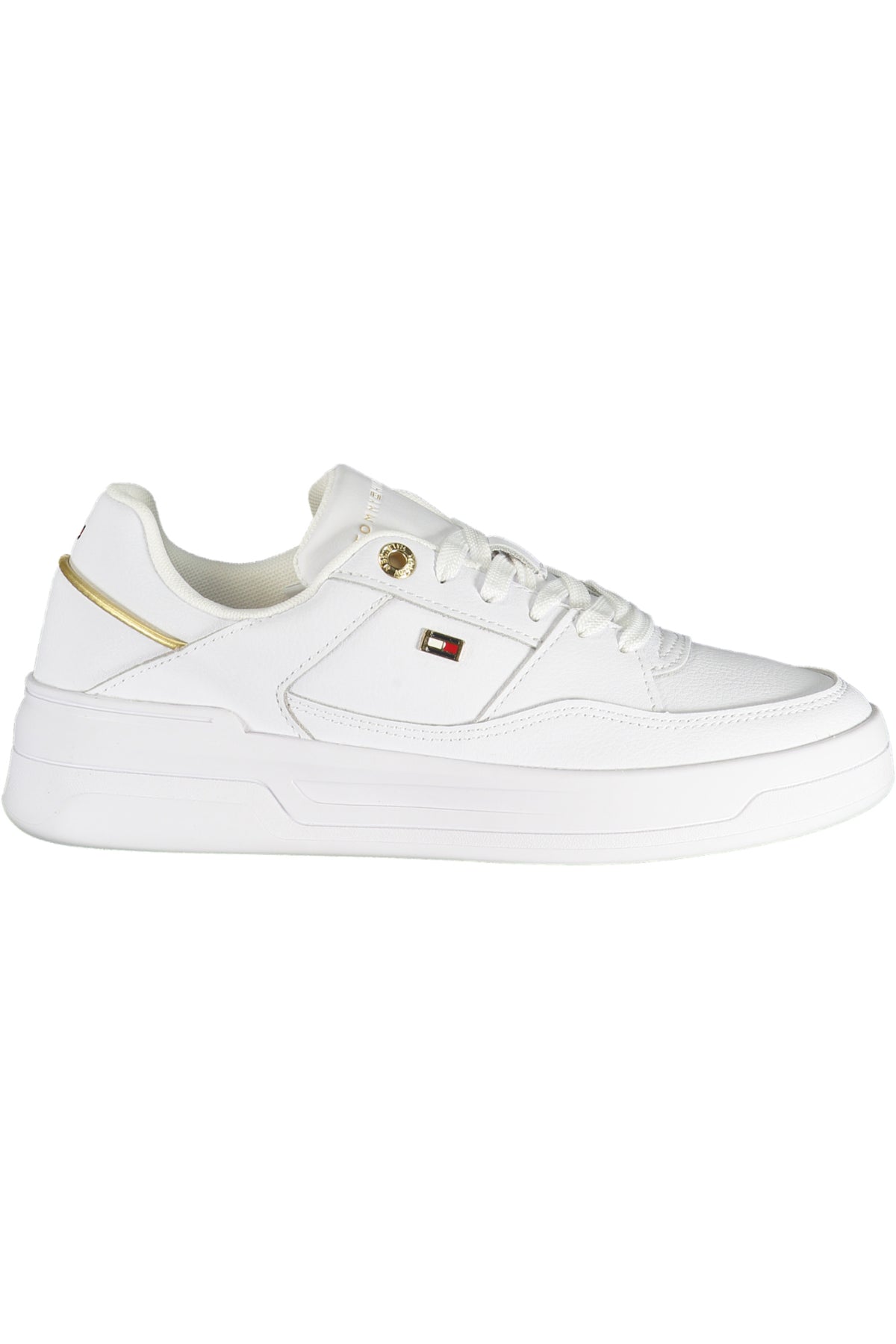 SAPATILHAS COM ATACADORES TOMMY HILFIGER MULHER BRANCAS