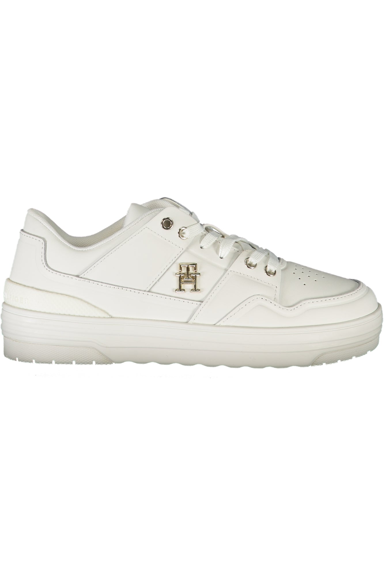 SAPATILHAS COM ATACADORES TOMMY HILFIGER MULHER BRANCAS