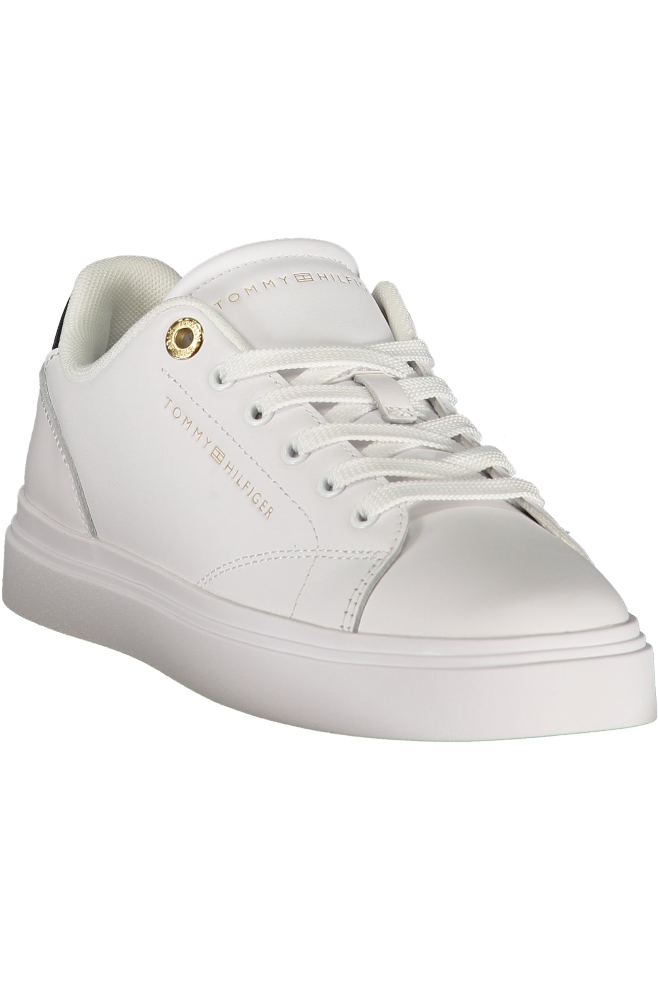 SAPATILHAS COM ATACADORES TOMMY HILFIGER MULHER BRANCAS