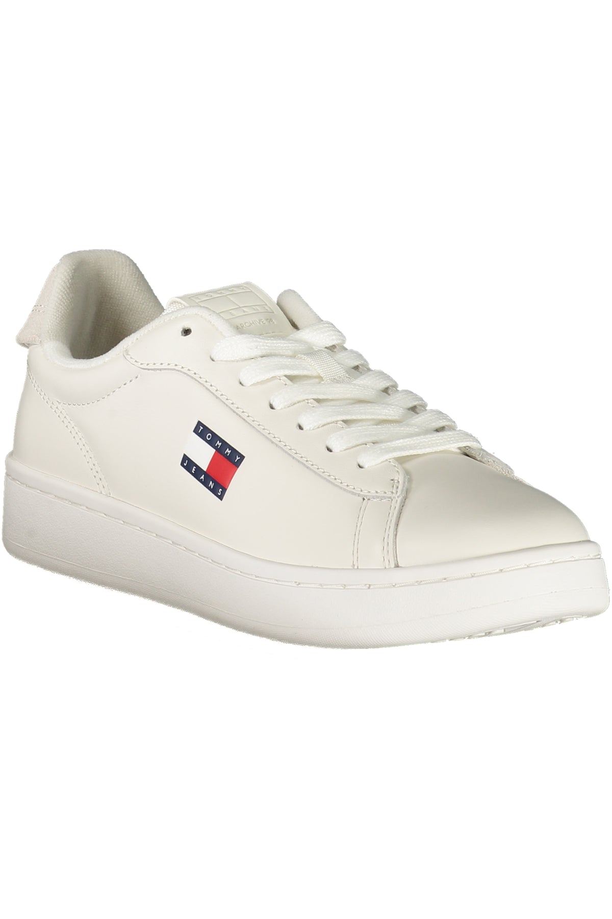 SAPATILHAS COM ATACADORES TOMMY HILFIGER MULHER BRANCAS