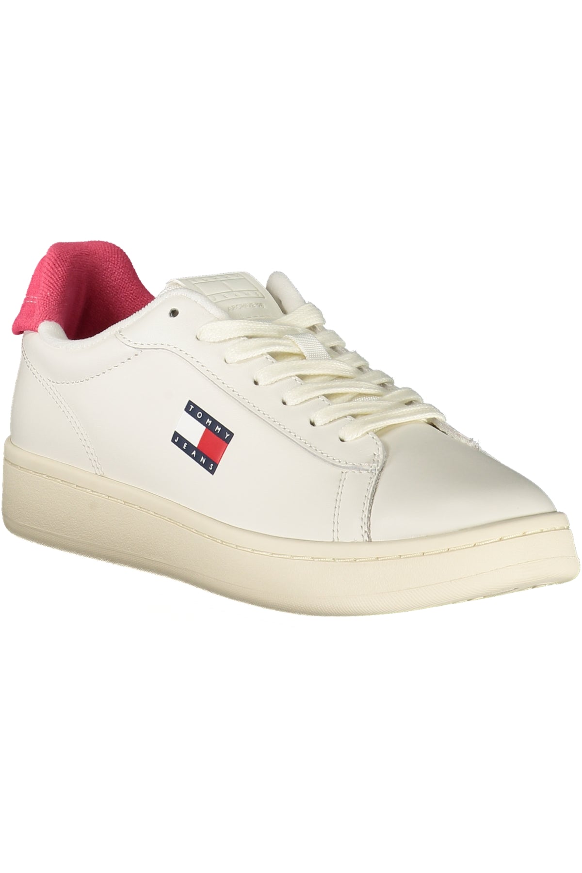 SAPATILHAS COM ATACADORES TOMMY HILFIGER MULHER BRANCAS