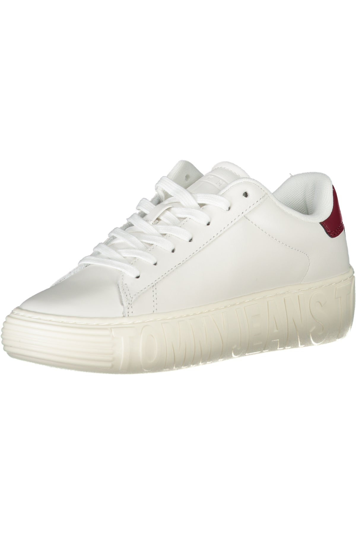 TOMMY HILFIGER WHITE WOMEN'S SPORTS SHOES