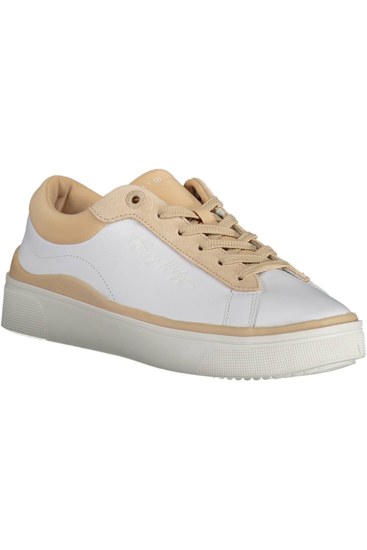 TOMMY HILFIGER WOMEN'S WHITE SPORTS SHOES