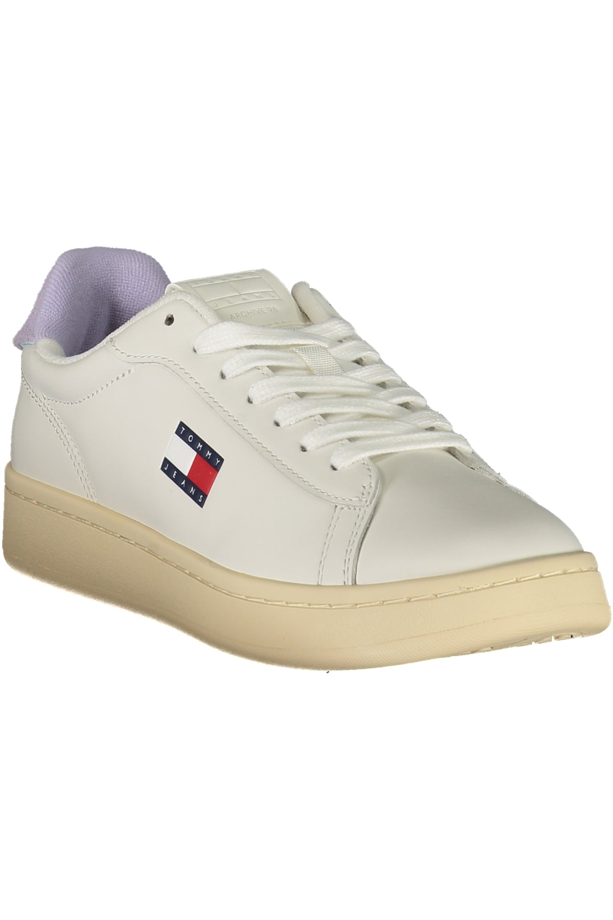 SAPATILHAS COM ATACADORES TOMMY HILFIGER MULHER BRANCAS
