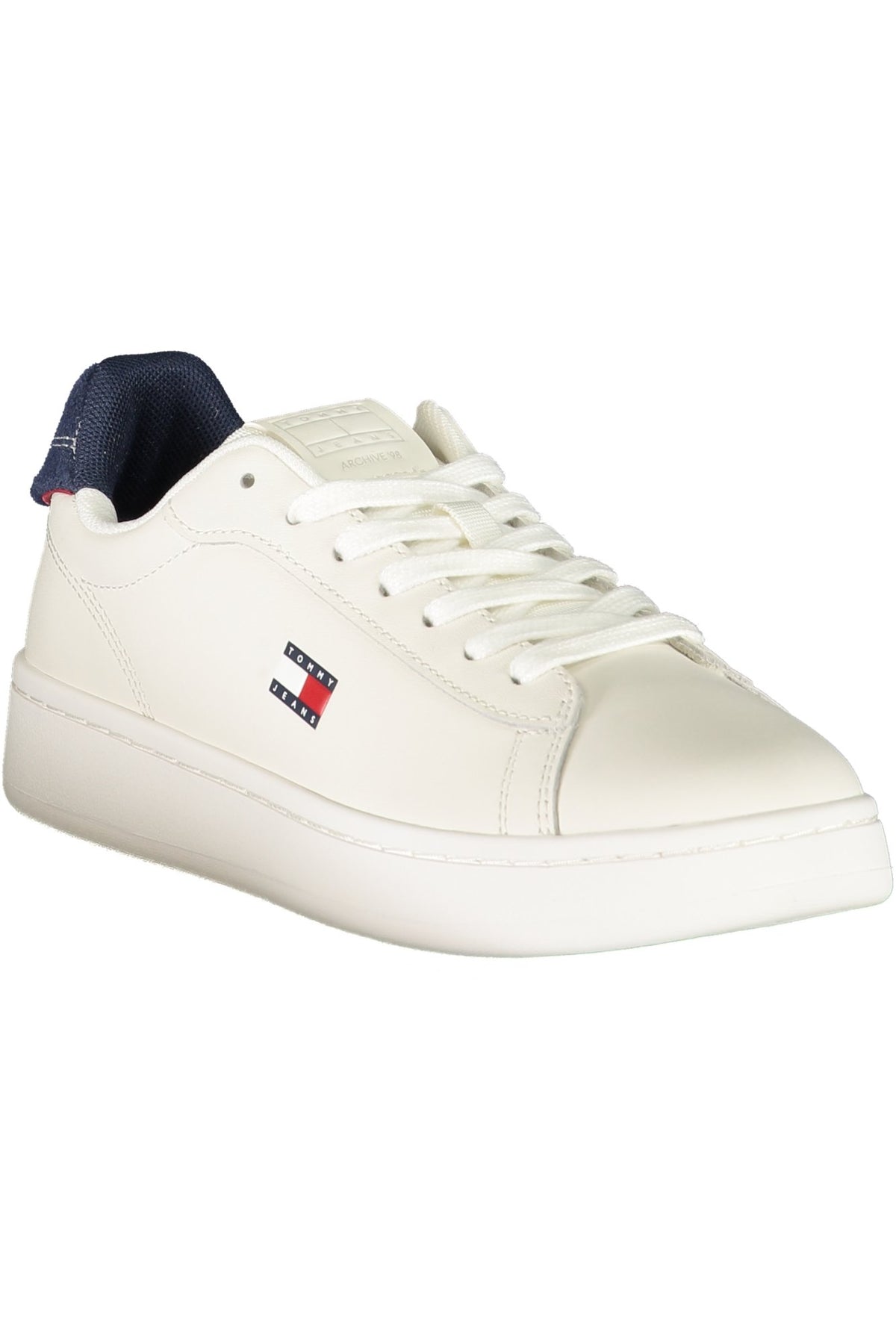 SAPATILHAS COM ATACADORES TOMMY HILFIGER MULHER BRANCAS