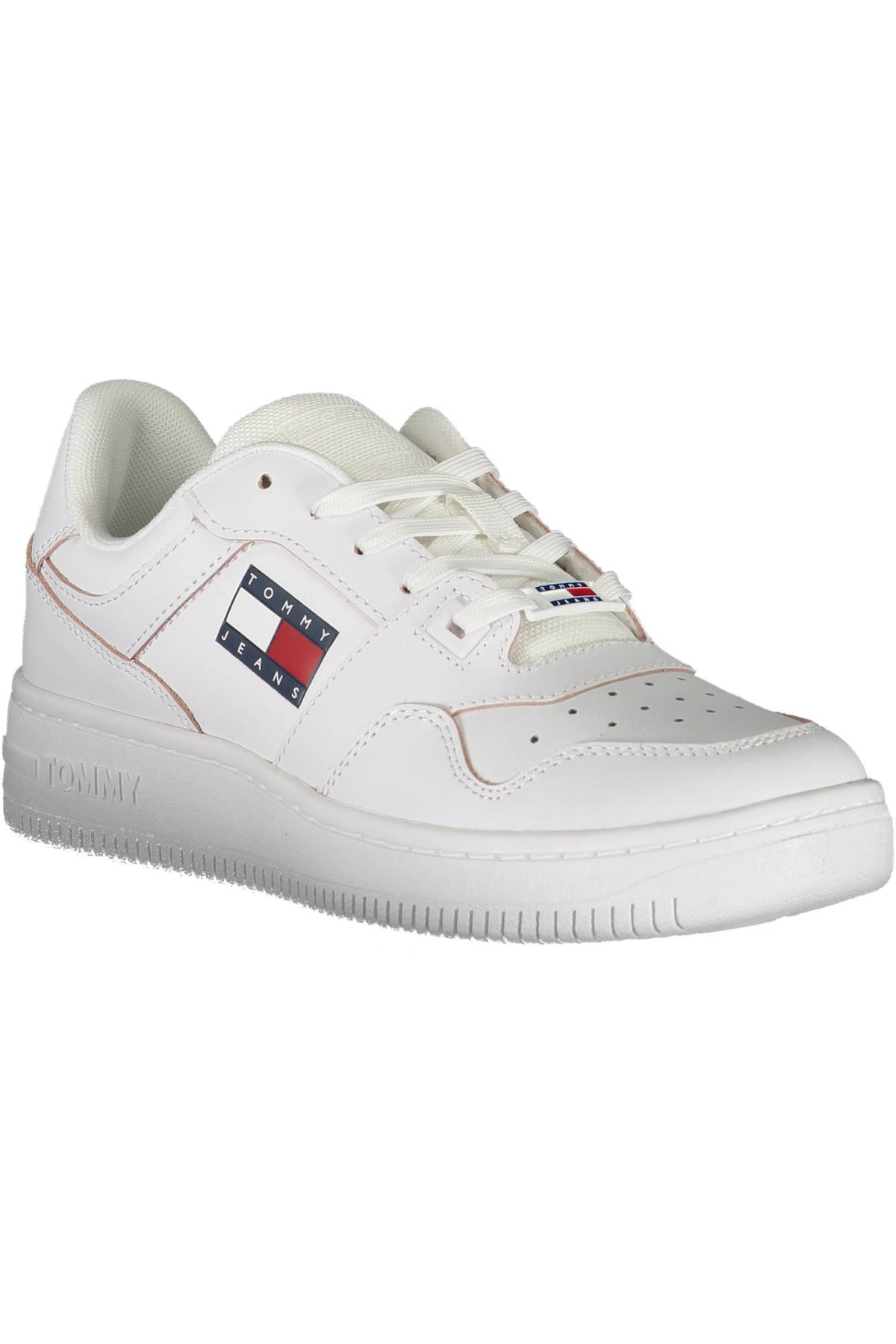 SAPATILHAS COM ATACADORES TOMMY HILFIGER MULHER BRANCAS