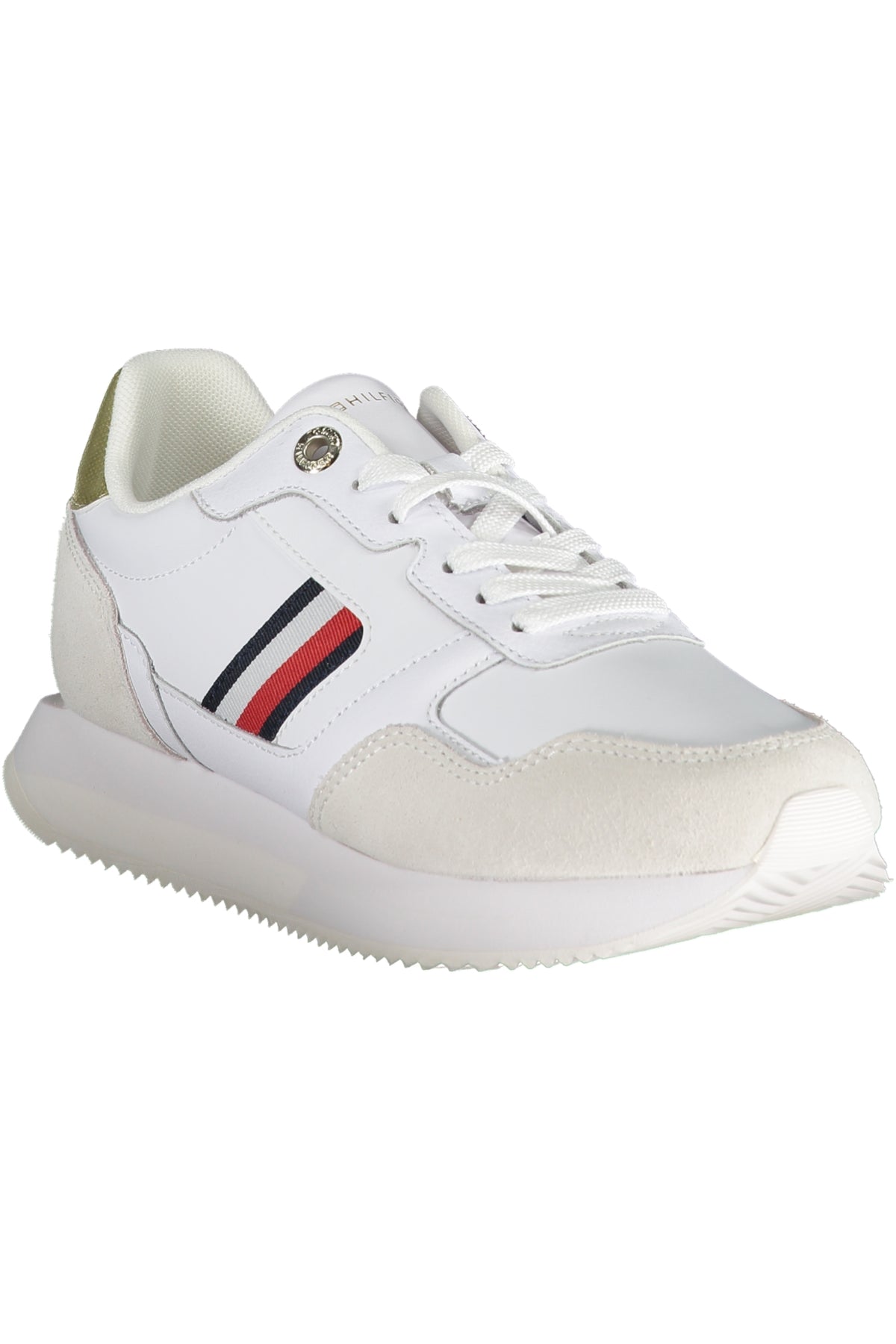SAPATILHAS COM ATACADORES TOMMY HILFIGER MULHER BRANCAS