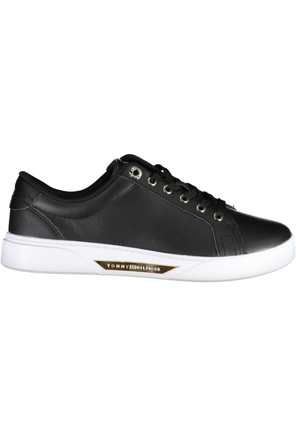 SAPATOS ESPORTIVOS PARA MULHERES PRETAS TOMMY HILFIGER