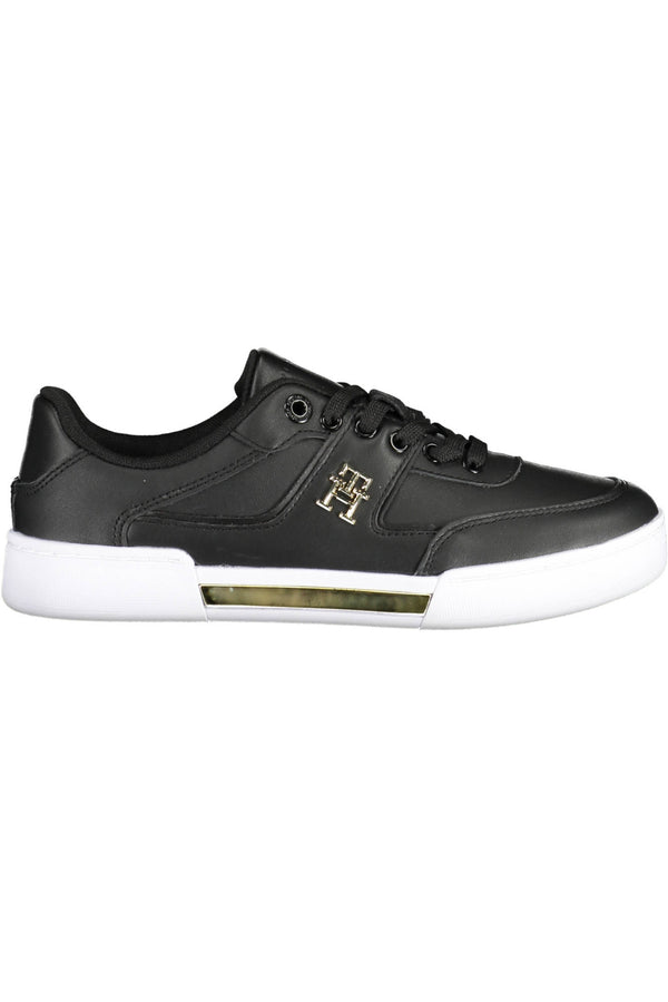 SAPATOS ESPORTIVOS PARA MULHERES PRETAS TOMMY HILFIGER