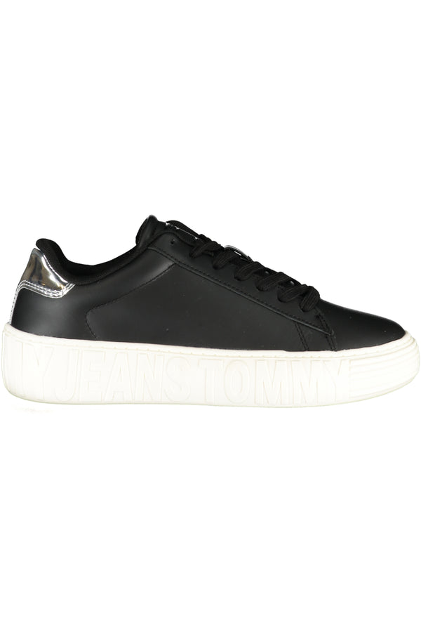 SAPATOS ESPORTIVOS PARA MULHERES PRETAS TOMMY HILFIGER