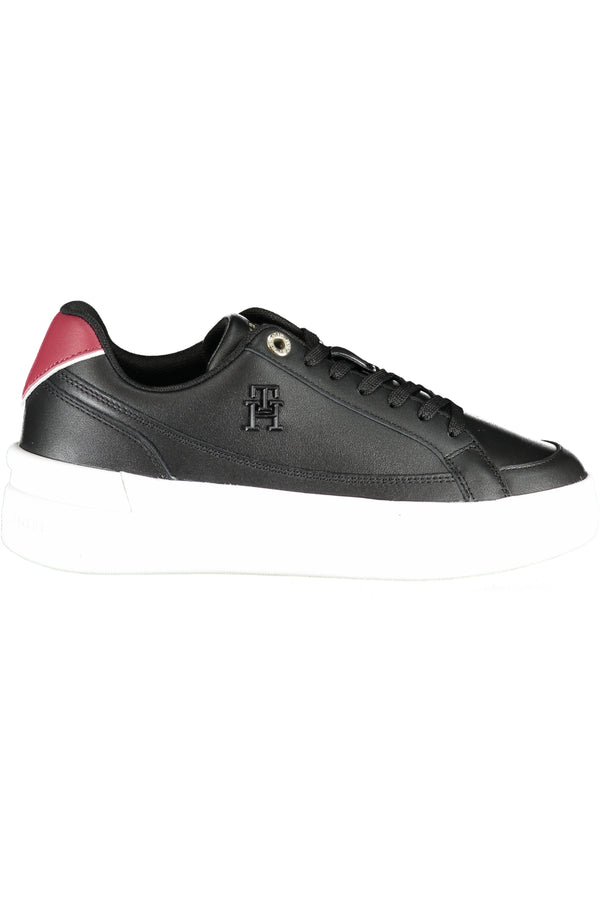 SAPATOS ESPORTIVOS PARA MULHERES PRETAS TOMMY HILFIGER