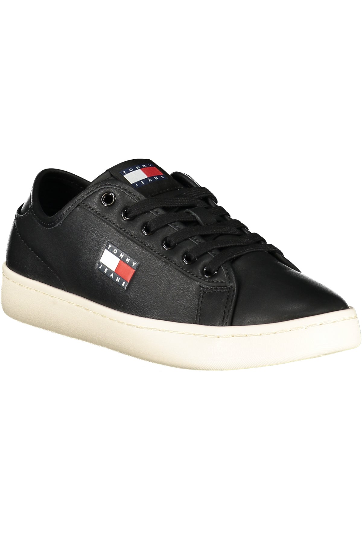 SAPATILHAS COM ATACADORES TOMMY HILFIGER MULHER PRETAS